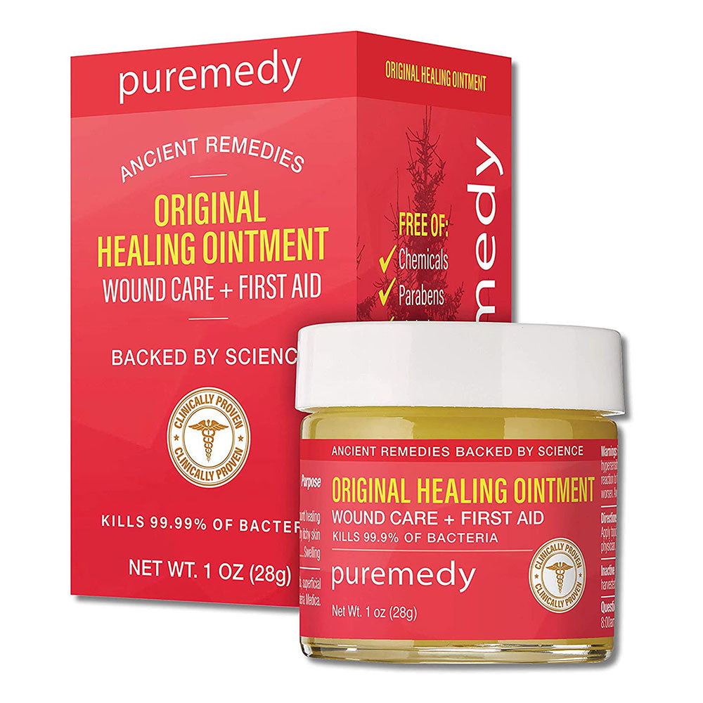 Puremedy Unscented Original Healing Ointment Homeopathic Salve, 1 Oz